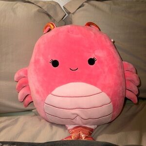 Squishmallows Pink and Orange Axolotl Plush Toy